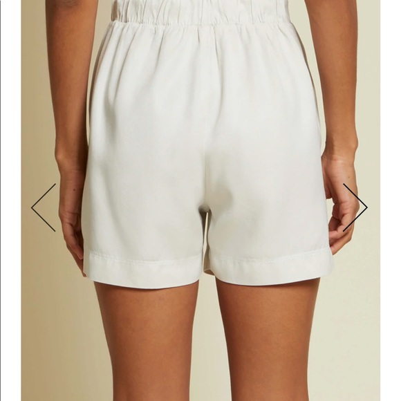 Nation ltd Maris shorts in ivory. - Picture 3 of 9